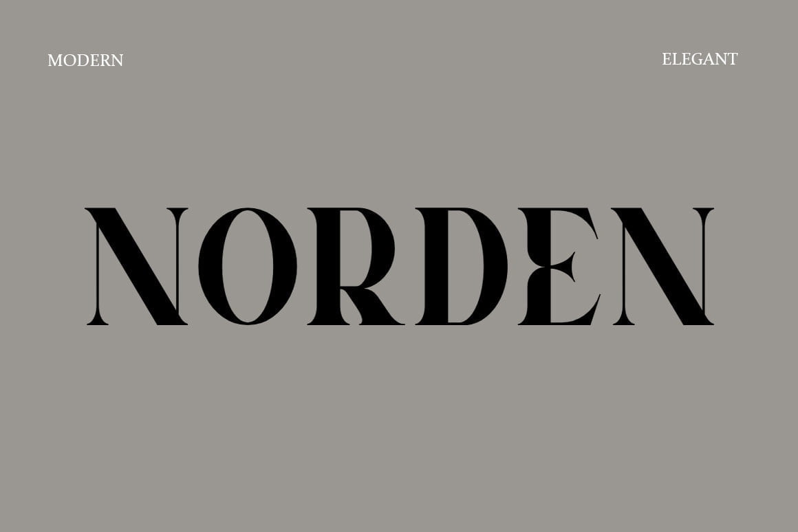 Norden Font - Download Free Fonts