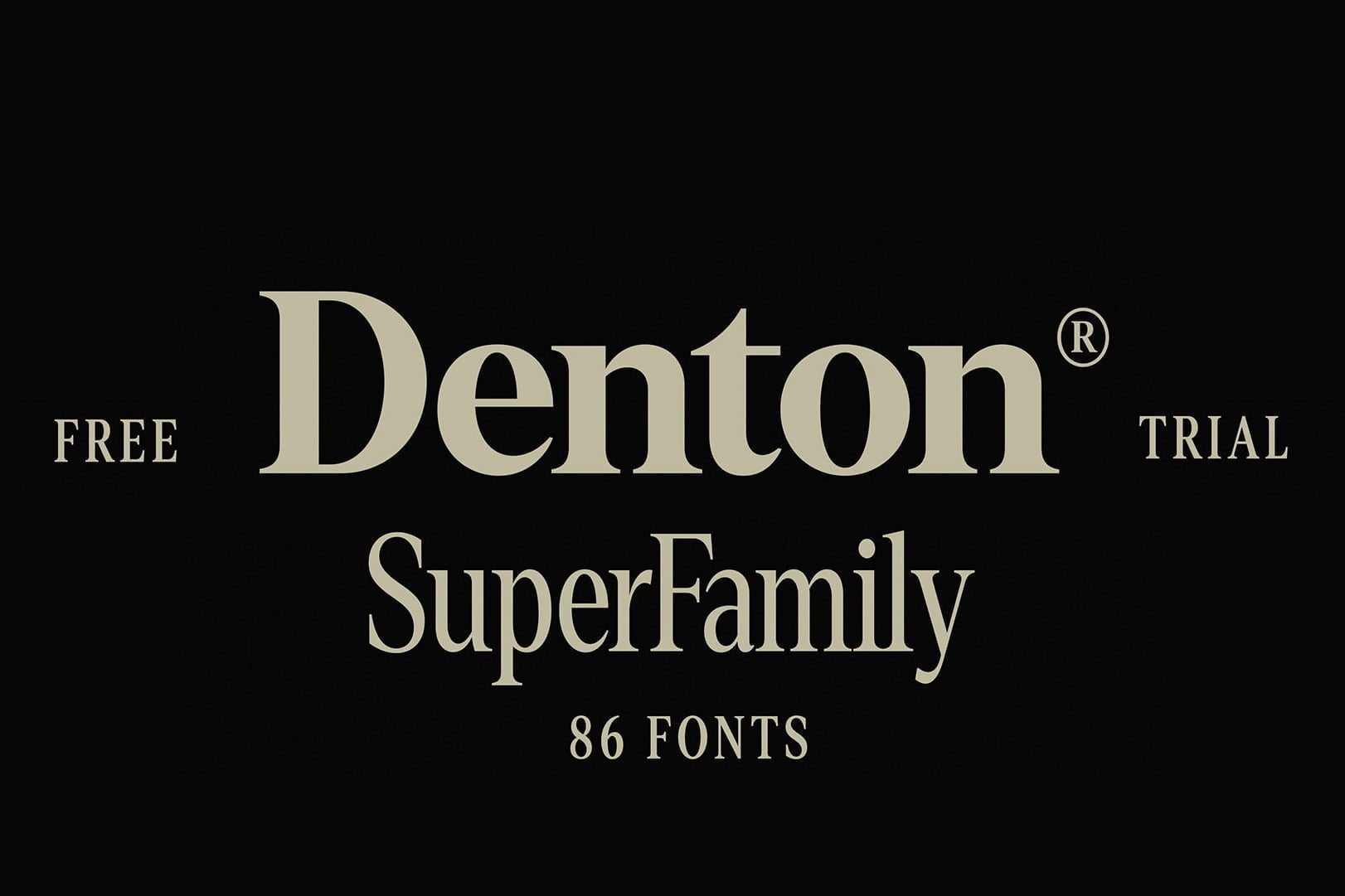 denton-font-family-fontforfree