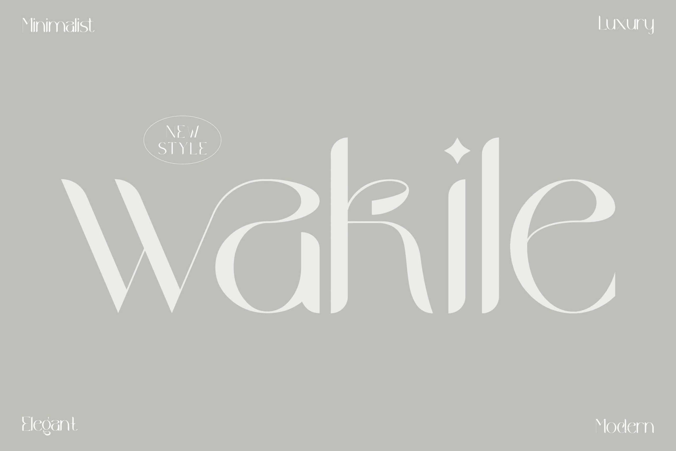 Wakile Font - Download Free Fonts