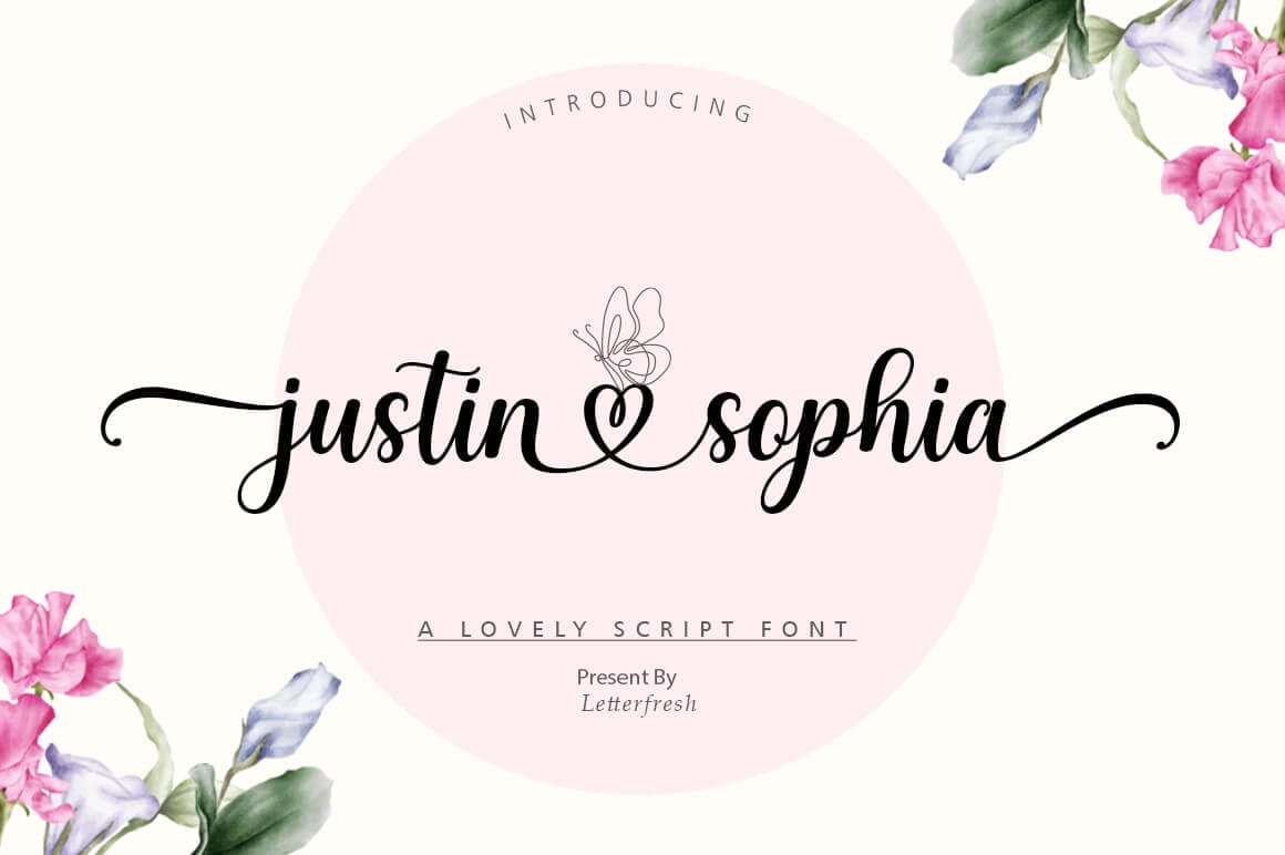 Justin Sophia Font - Download Free Fonts