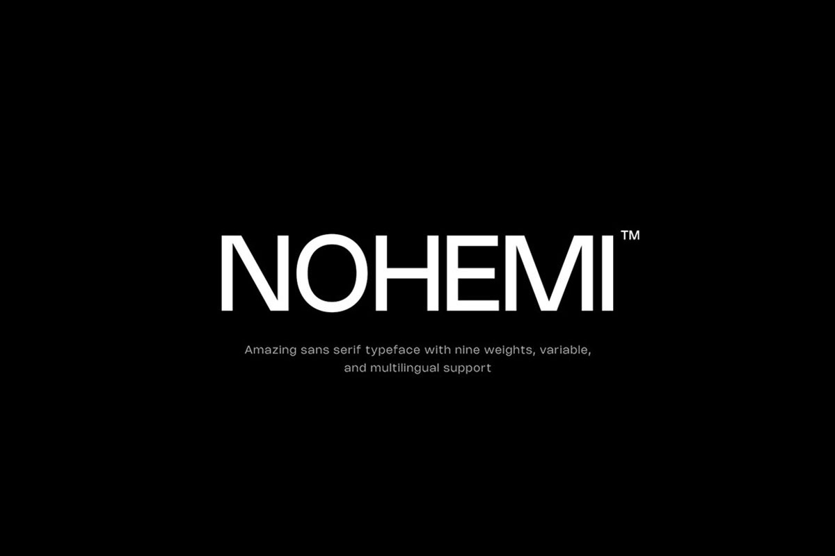 Nohemi Font Family - Download Free Fonts