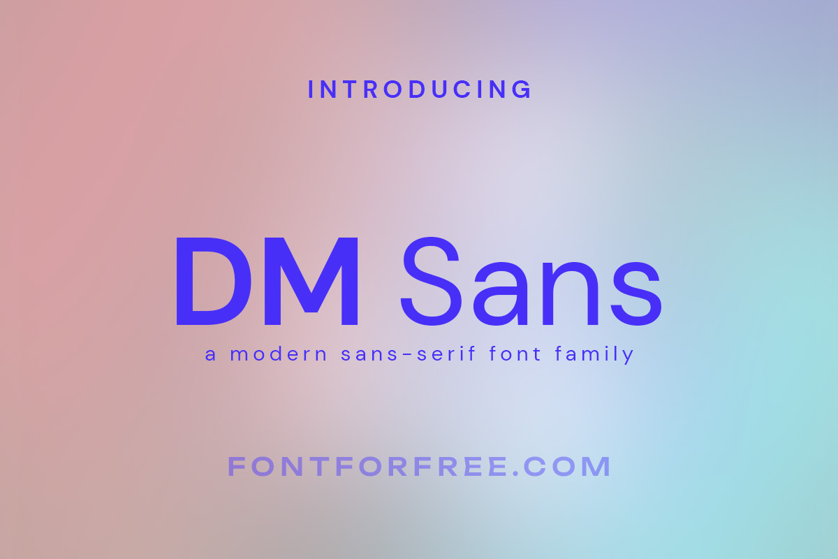 dm-sans-font-family-download-free-fonts