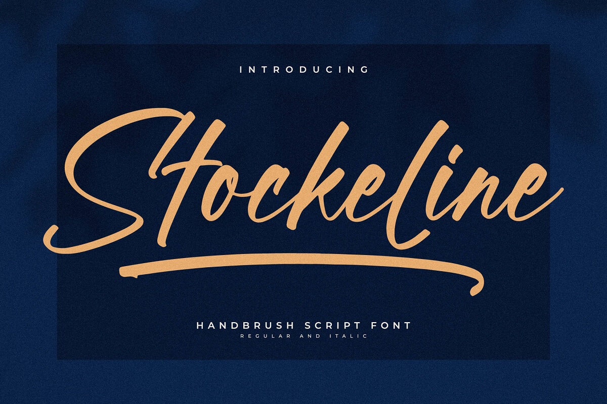 Stockeline Font - Download Free Fonts