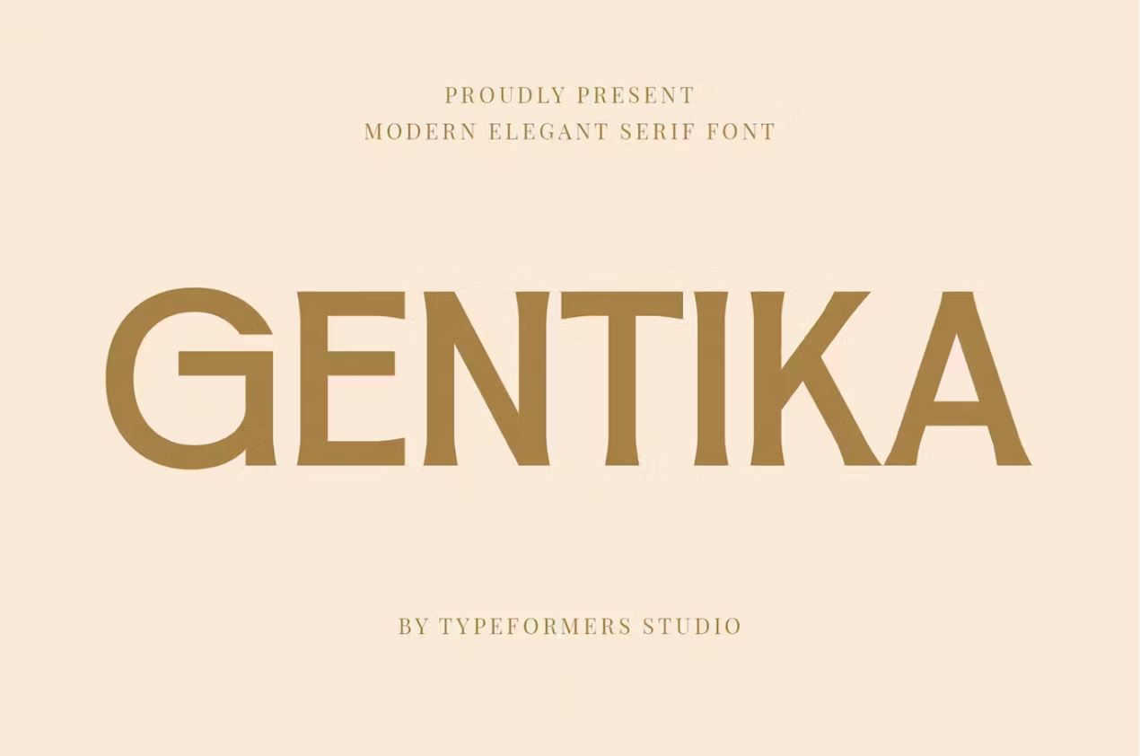 Gentika Font - Download Free Fonts