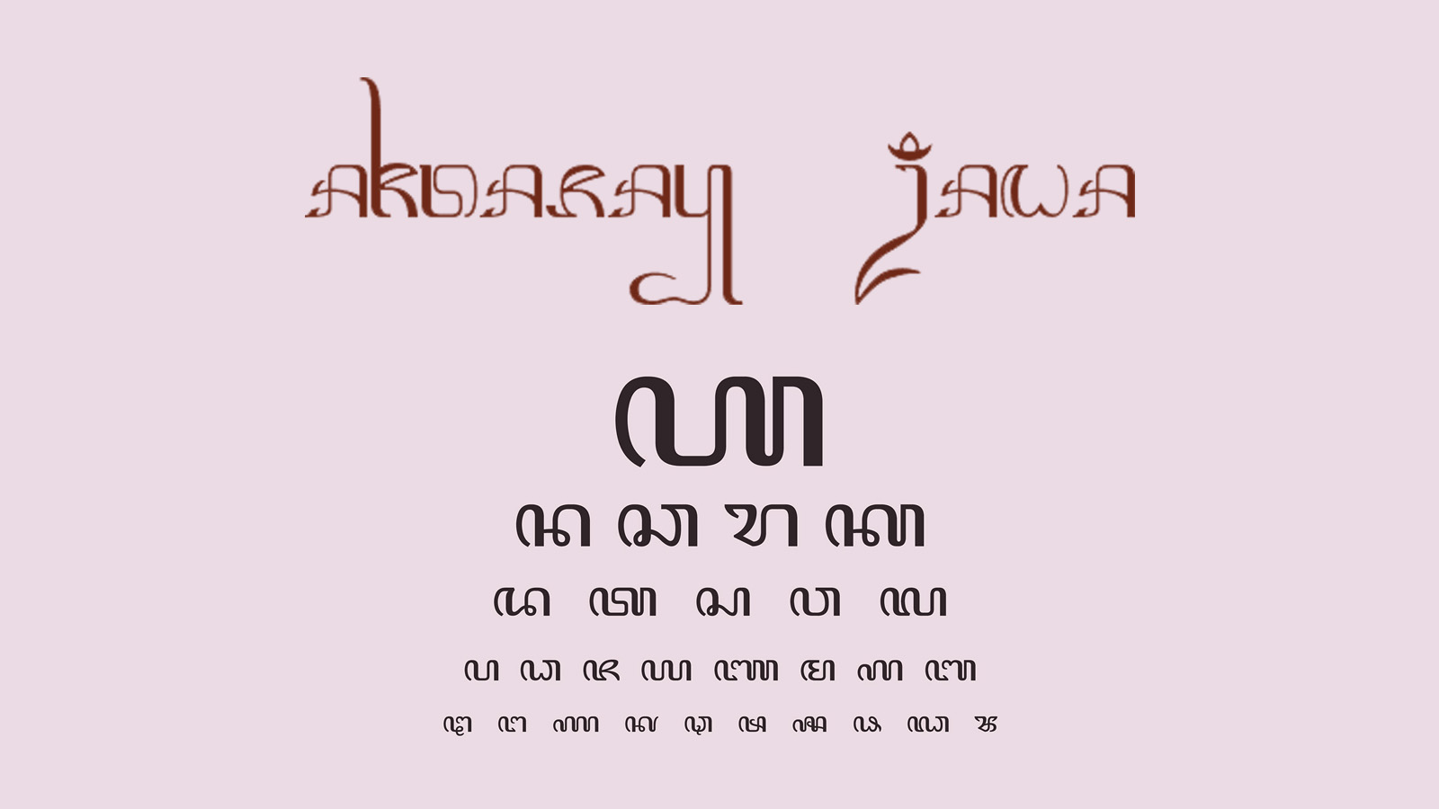 Download Aksara Jawa Fonts - Download Free Fonts