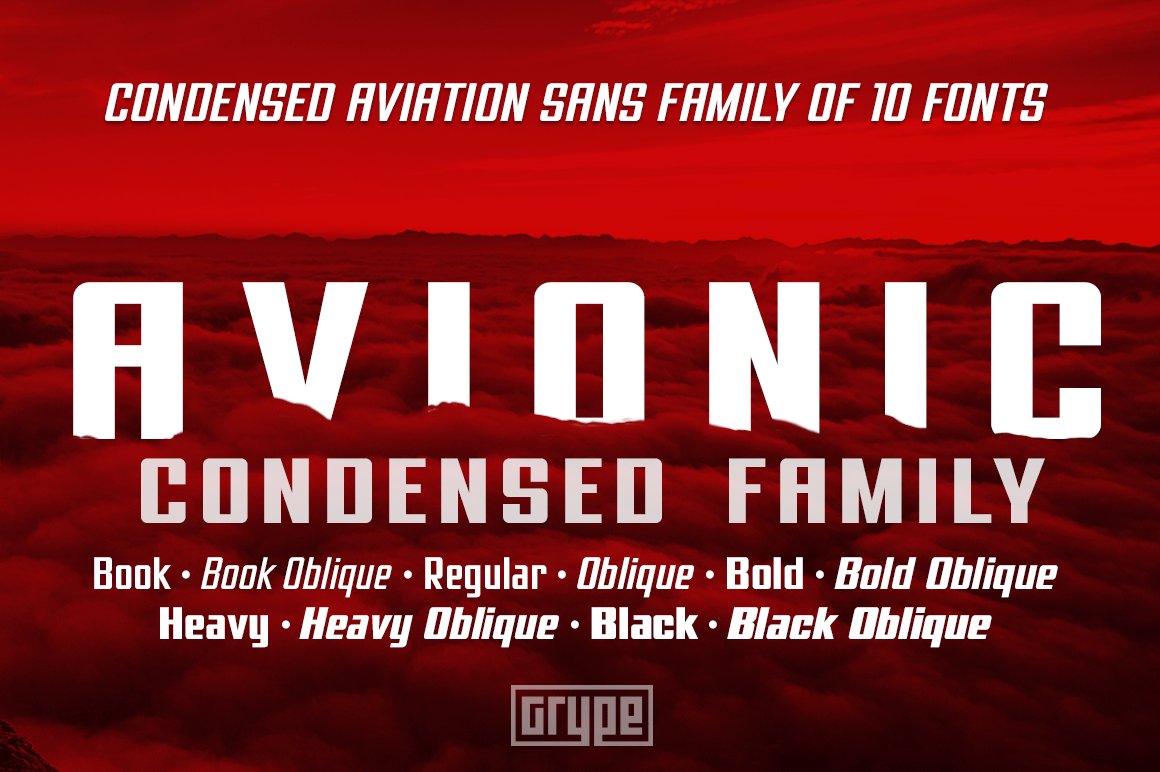 Avionic Font Family - Download Free Fonts