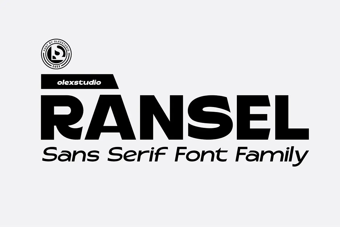 Ransel Font Family - Download Free Fonts